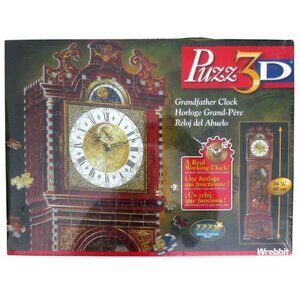 Puzz 3D Grandfather Clock New Sealed